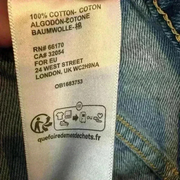 Urban Outfitters BDG tappered baggy jeans distressed  style OB1683753 Size 27 - Picture 8 of 11